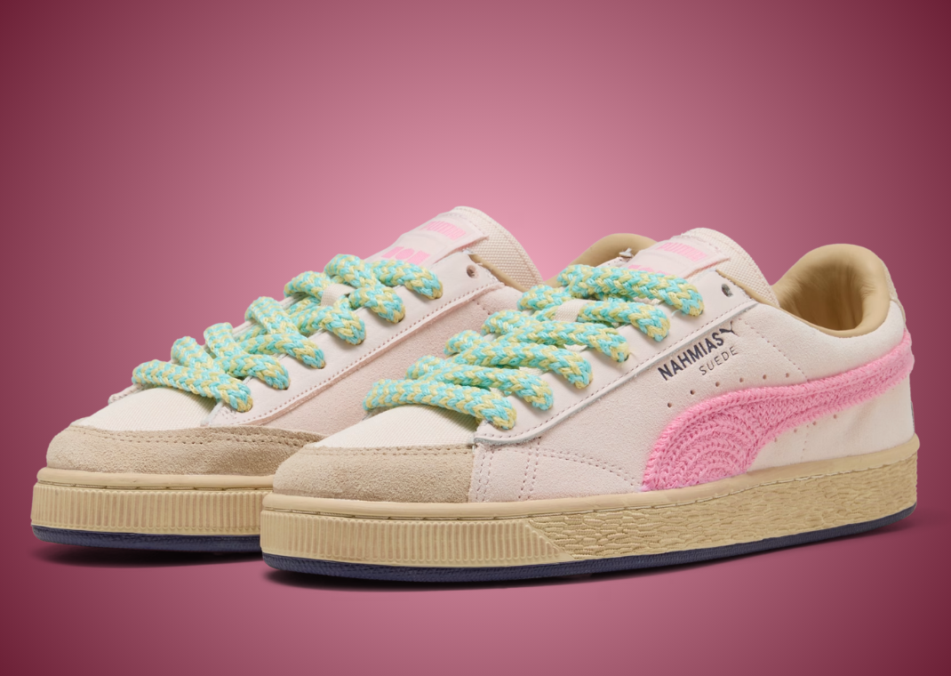 Nahmias x Puma Suede Crochet - Angle