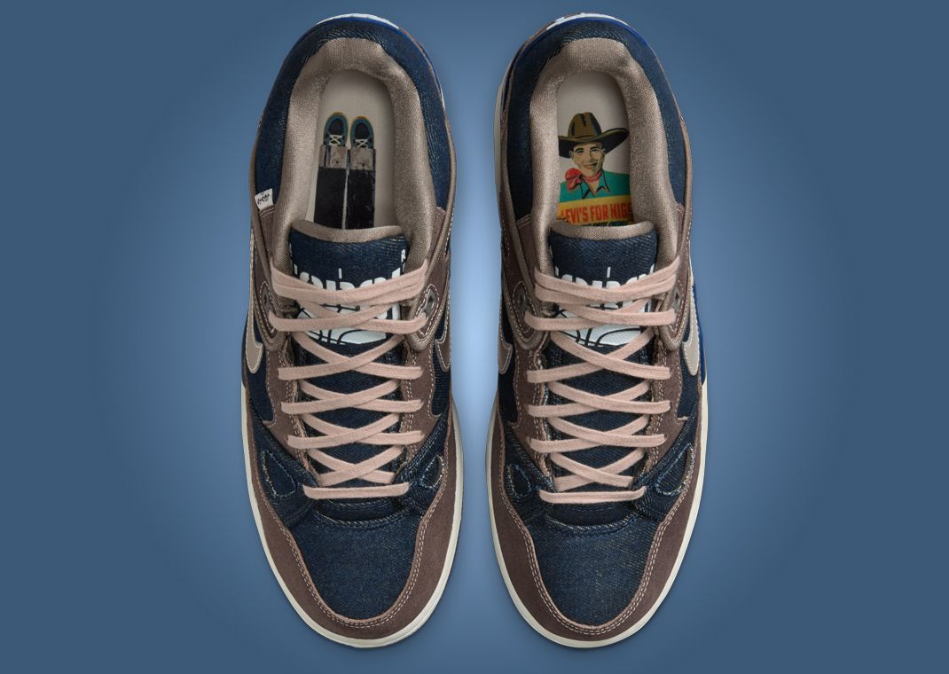 Levi’s x NIGO x Nike Air Force 3 Olive Grey Top