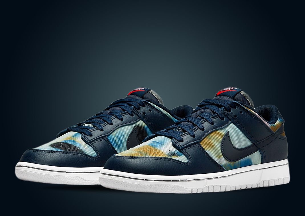 Nike Dunk Low "Graffiti Blue"