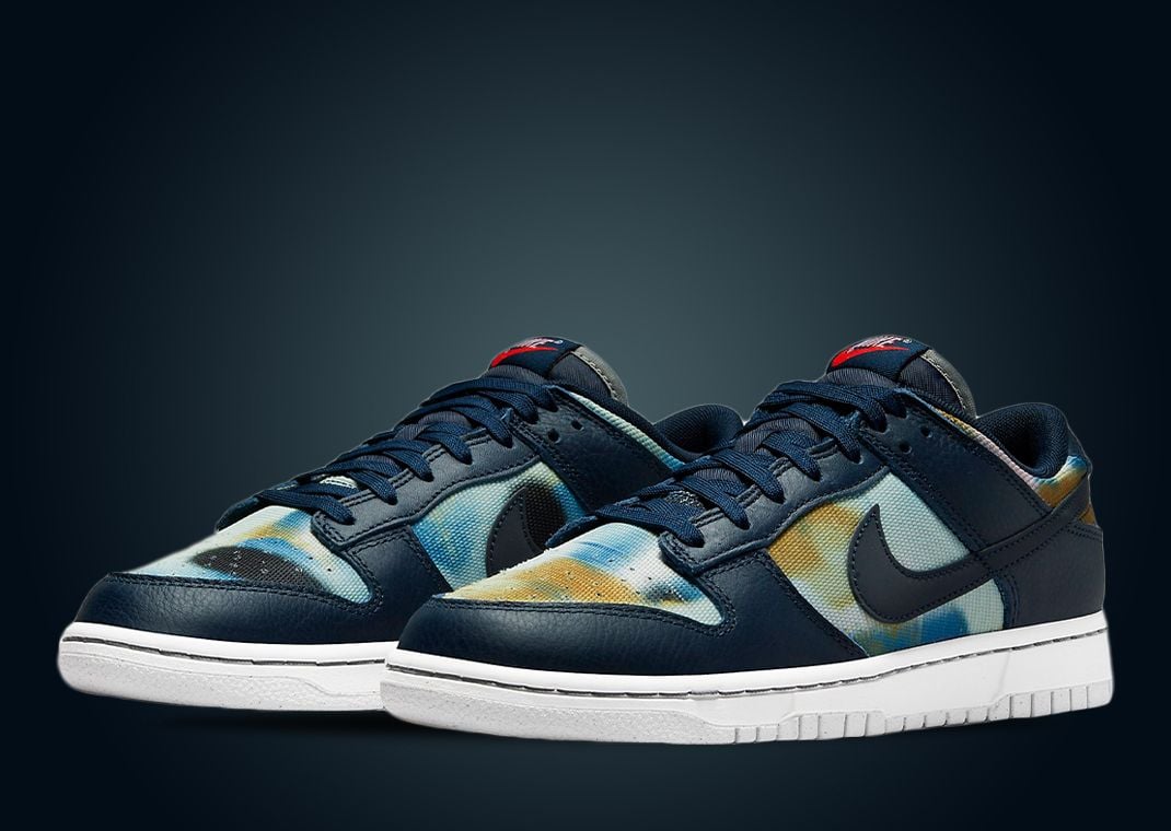 Nike Dunk Low "Graffiti Blue"