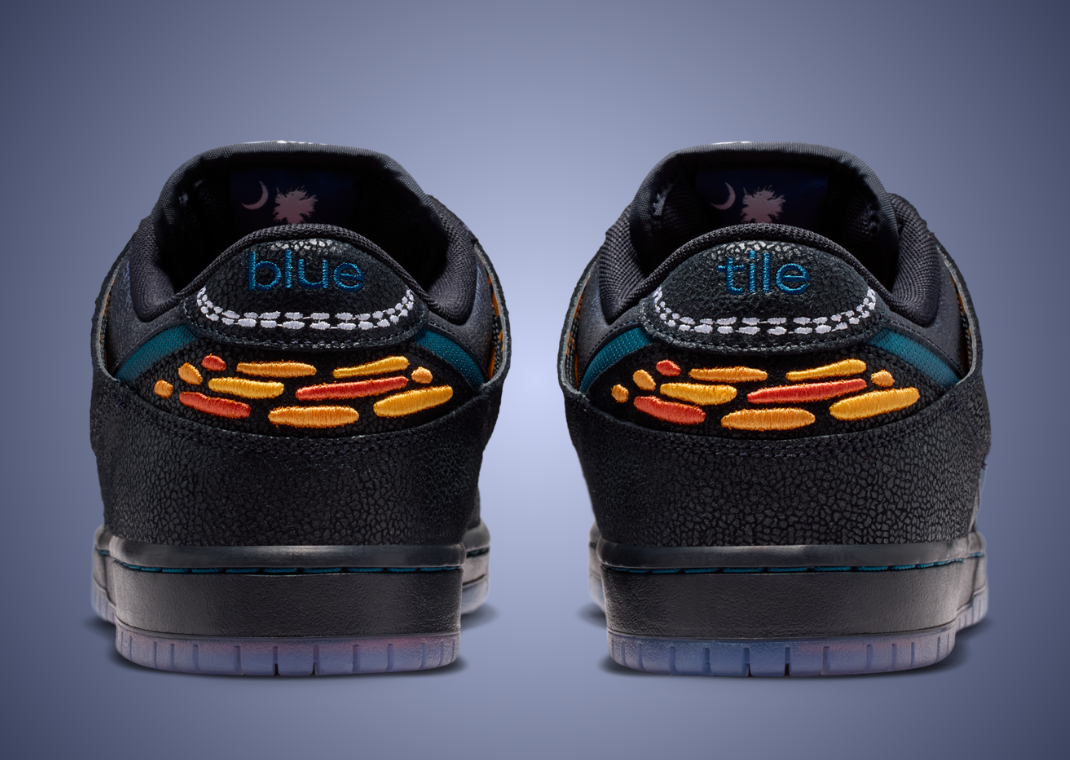 Bluetile Skate Shop x Nike SB Dunk Low Monarch - Back