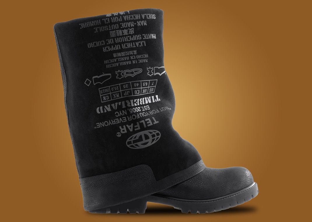Telfar x Timberland Pull On Boot High - Folded