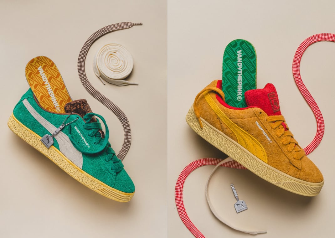 VANDYTHEPINK x Puma Suede Hamburger Pack