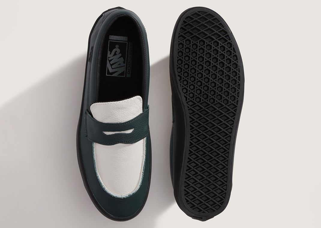Vans Skate Loafer Green - Top & Bottom