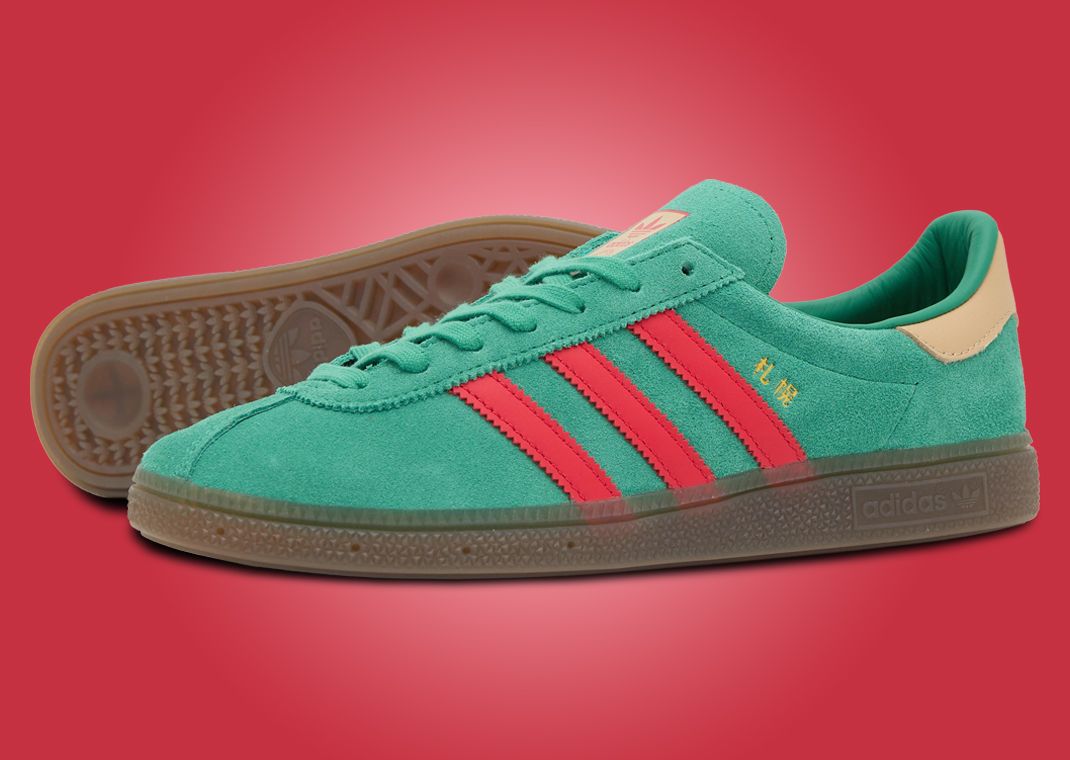 size? x Billy’s x adidas Sapporo Japan City Series Green Angle