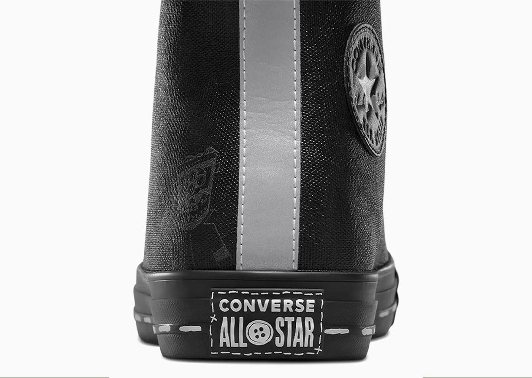 Coraline x Converse Chuck Taylor All-Star Hi Other Wybie Heel Detail