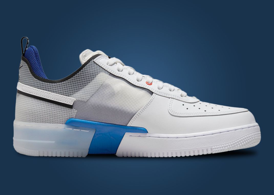 nike air force react on feet