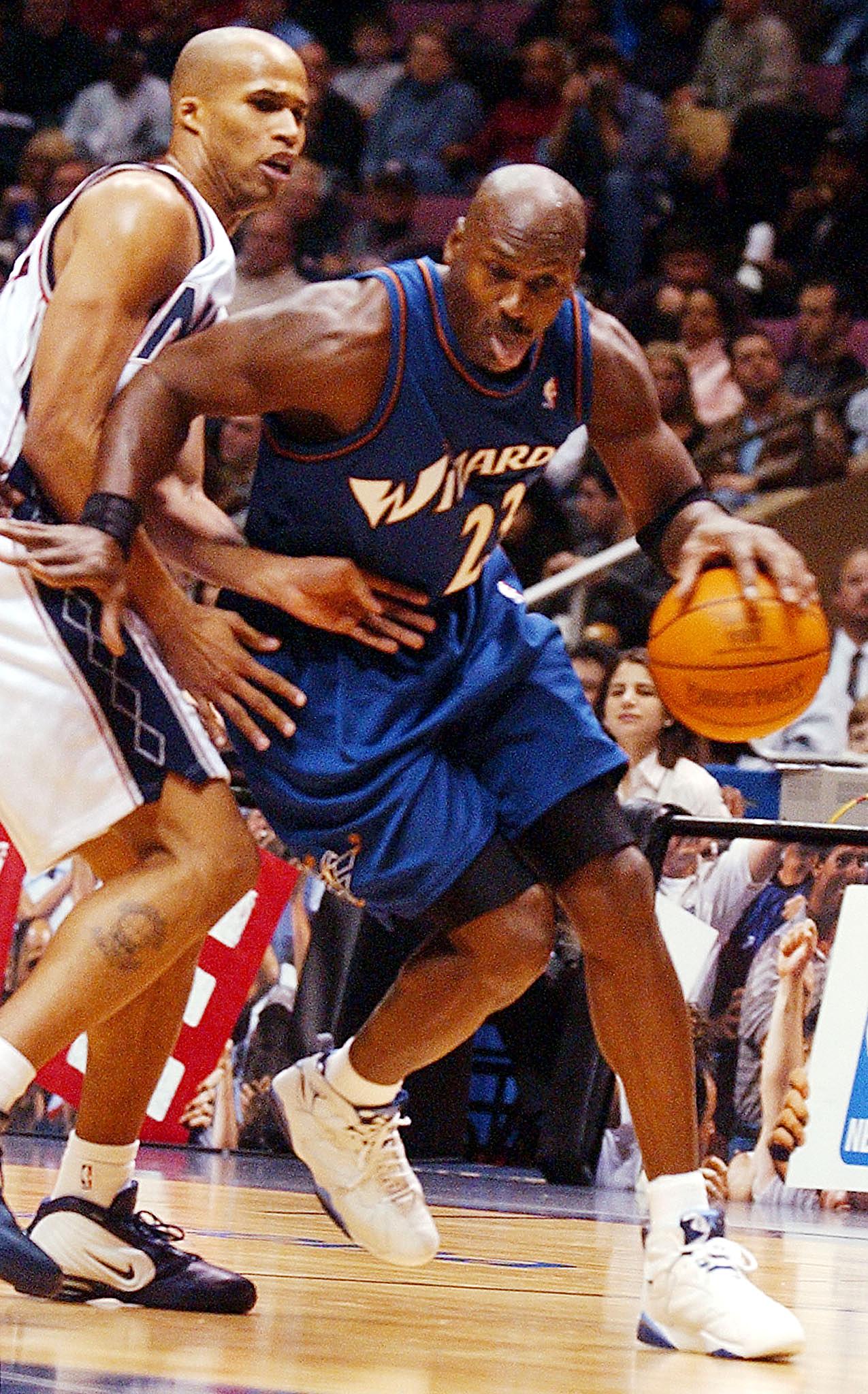 Michael Jordan Air Jordan 7 French Blue in 2002-03