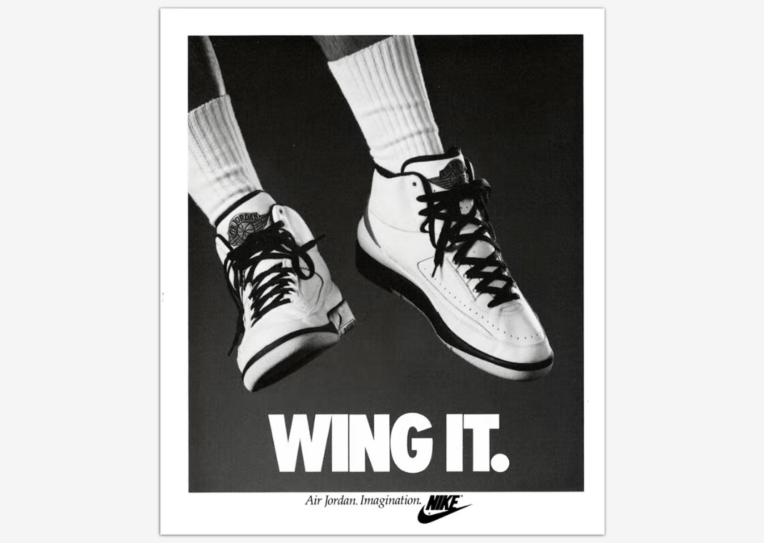 Air Jordan 2 Wing It Advertisement