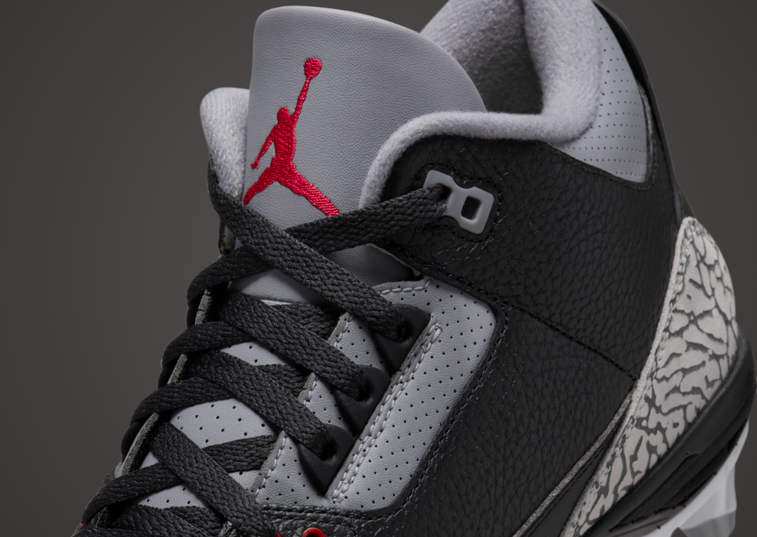 jordan 3 black cement tongue