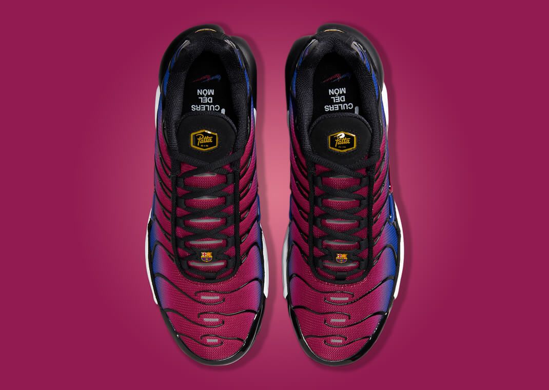 The F.C. Barcelona x Patta x Nike Air Max Plus Culers del