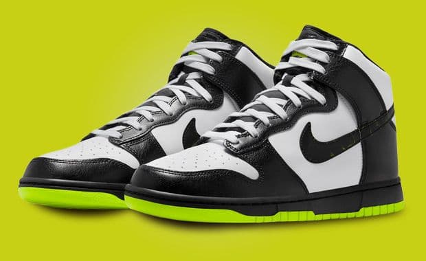 Nike's Dunk High Electric Swoosh Is Like A Supercharged Panda