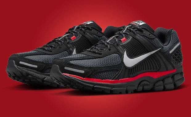 Nike Zoom Vomero 5 Black Metallic University Red