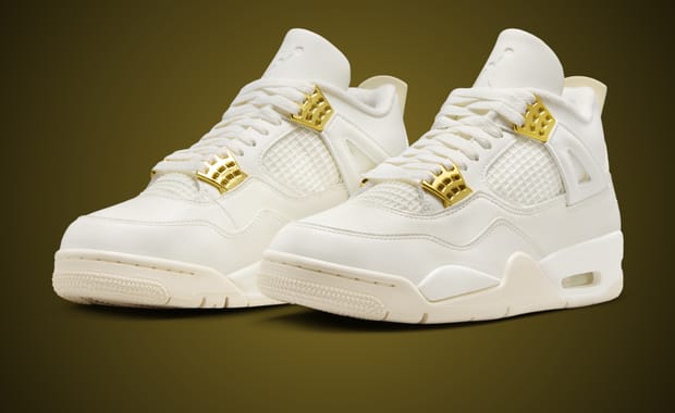 The Women's Exclusive Air Jordan 4 Metallic Gold Releases March 2024
