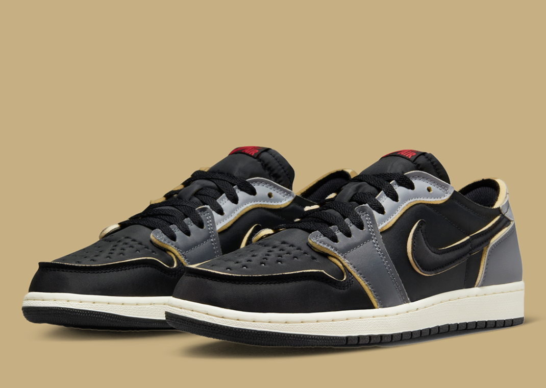 Air Jordan 1 Retro Low OG EX Black Dark Smoke Grey