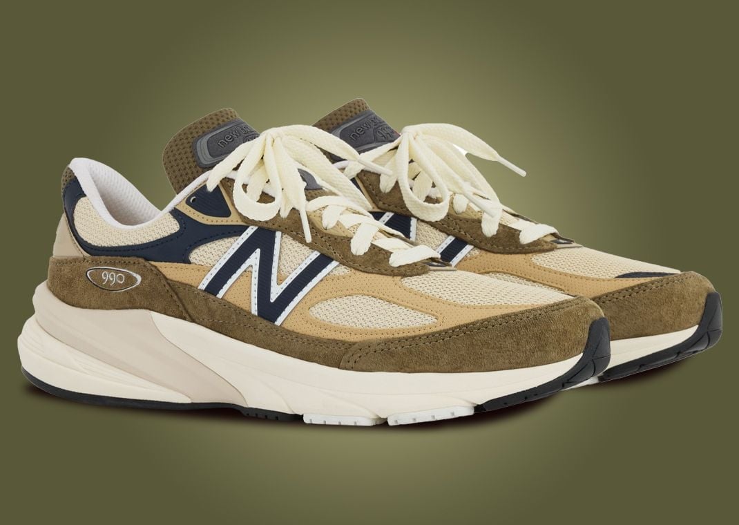 New Balance 990v6 Made in USA Dark Camo Incense