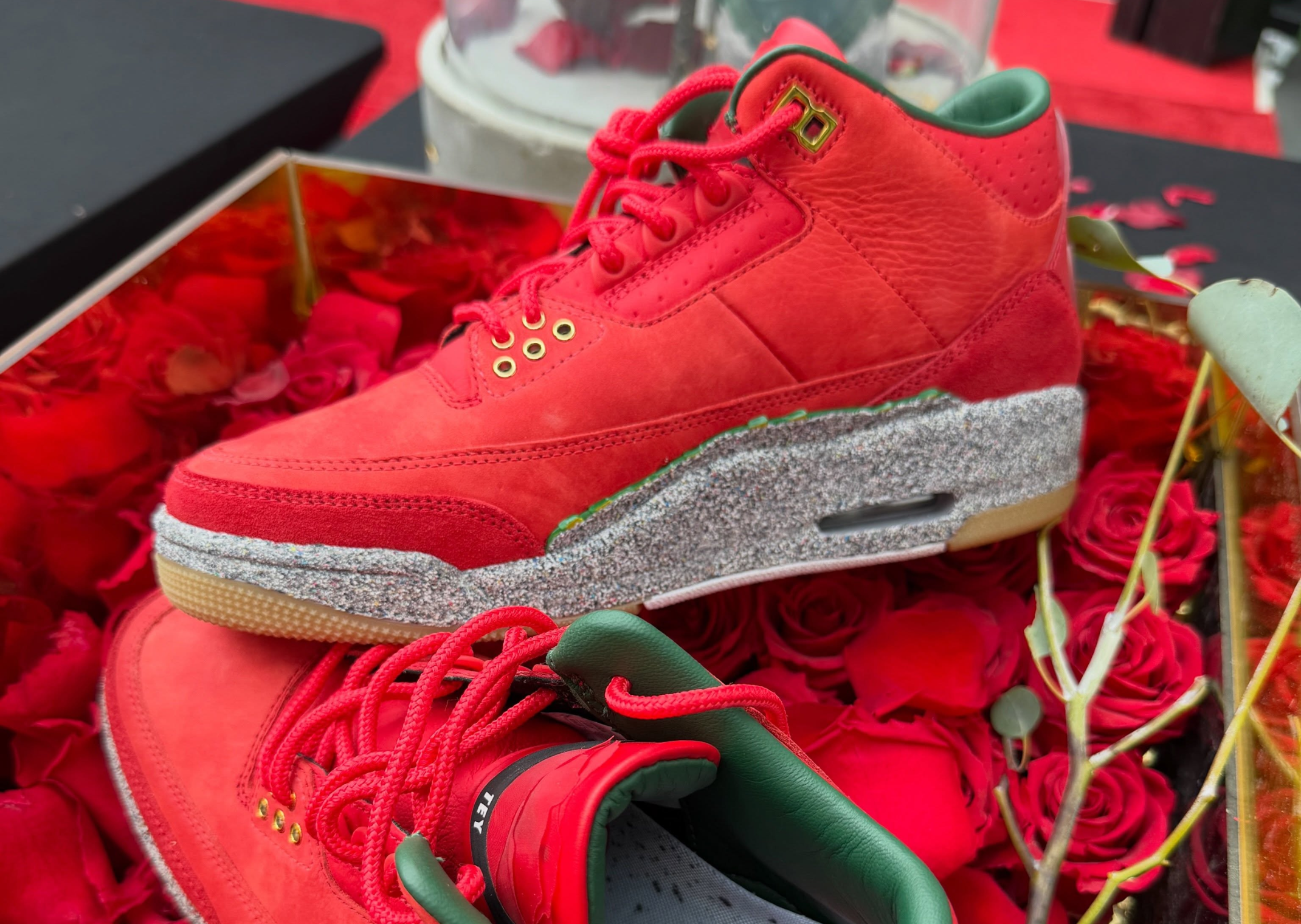 Teyana Taylor x Air Jordan 3 Retro Concrete Rose Alternate