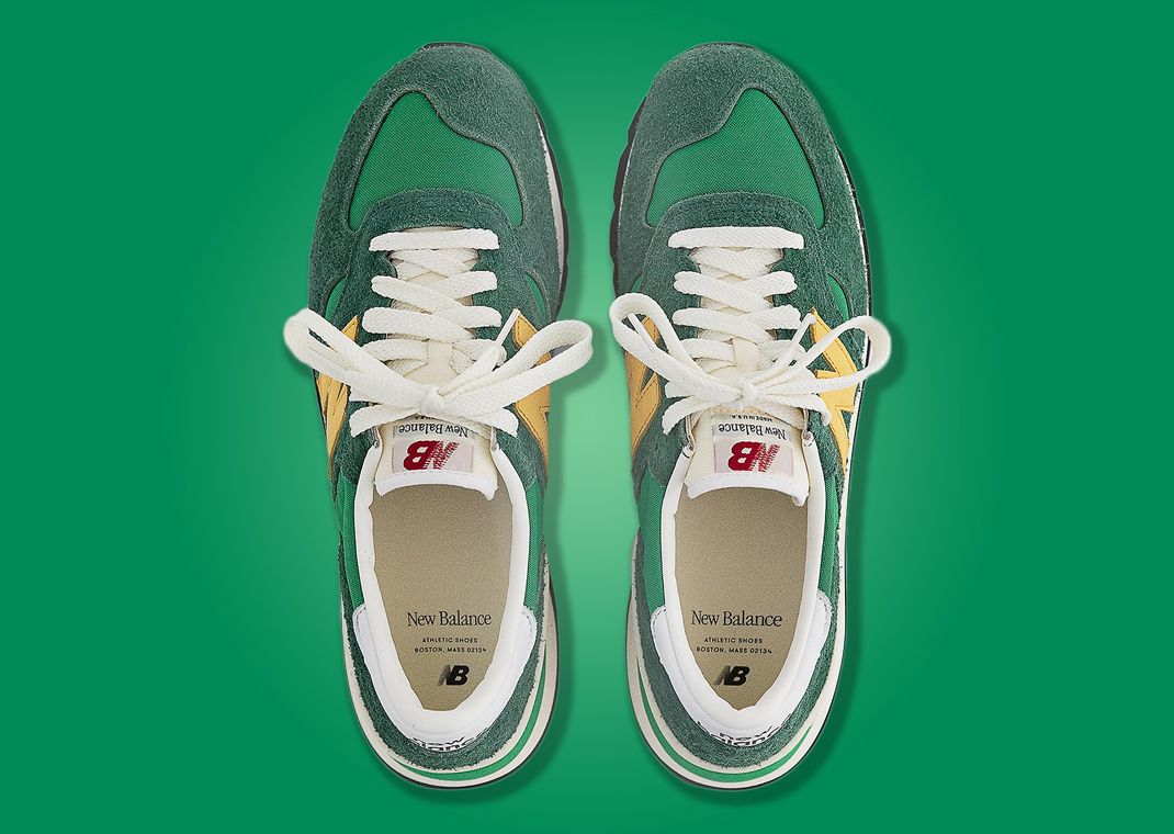 The New Balance 990v1 Made In USA By Teddy Santis Green