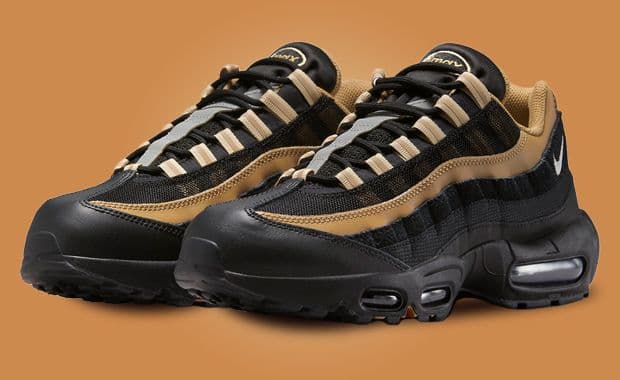 Black And Gold Tones Take Over The Nike Air Max 95