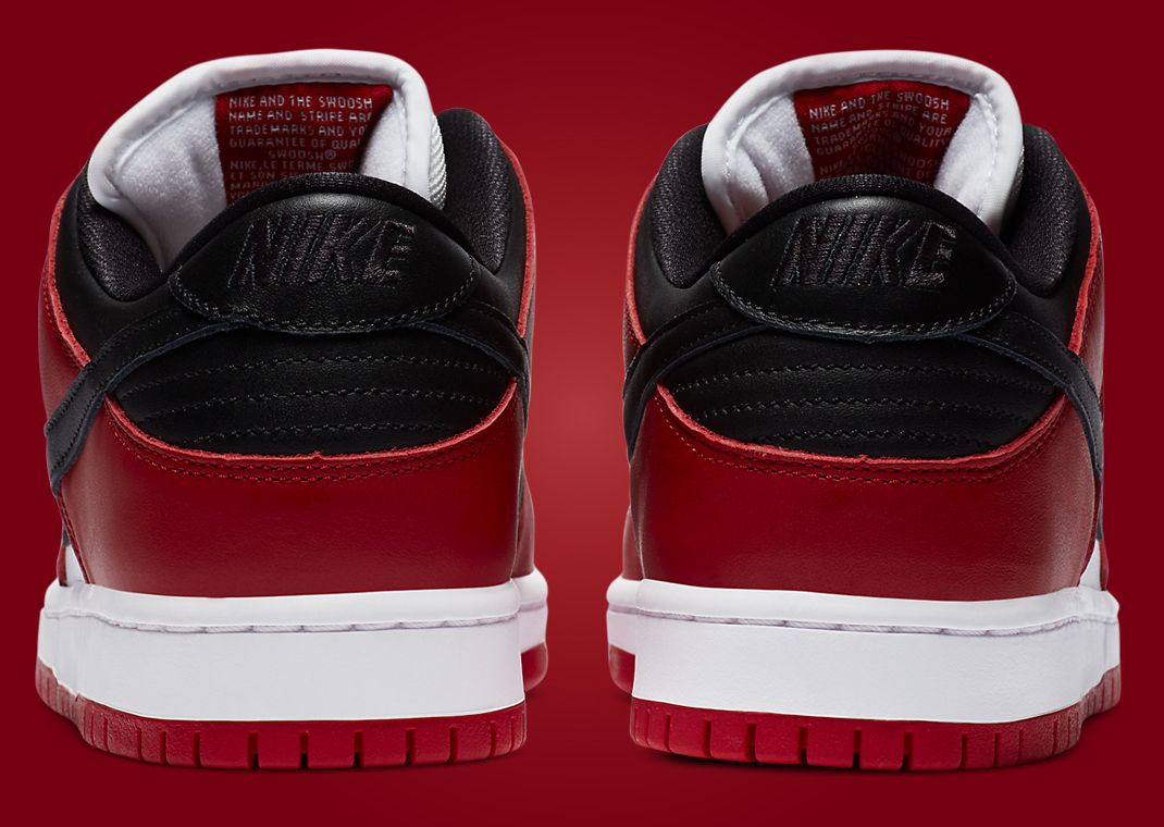 Nike SB Dunk Low Chicago Heel