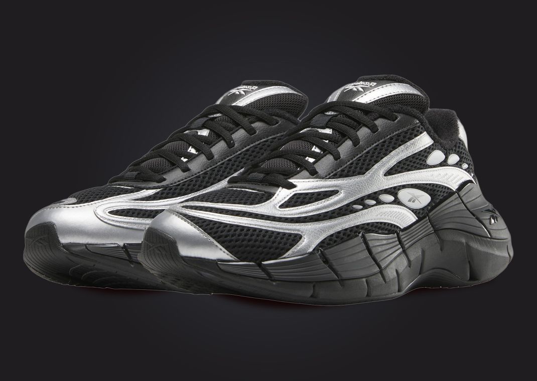 GUIZIO x Reebok Zig Kienetica 2.5 Black Angle