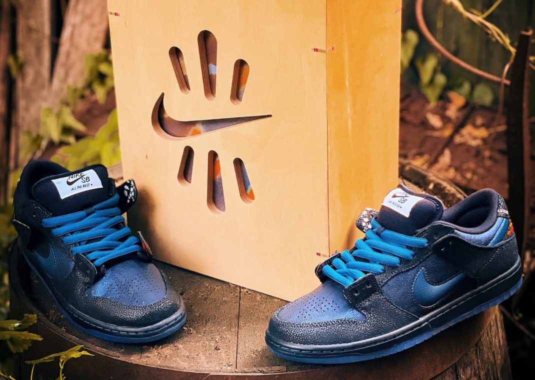 Bluetile x Nike SB Dunk Low Special Boxes