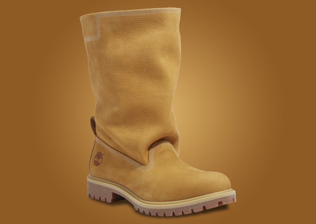 Telfar x Timberland Pull On Boot Mid Wheat - Angle