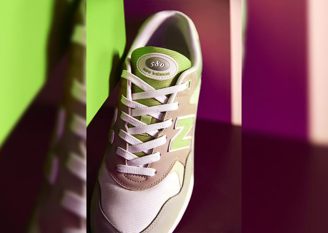 スニーカー New Balance 580 size? Exclusive Cream Green New Balance 580 X Size? Cream Green Tan Review - YouTube