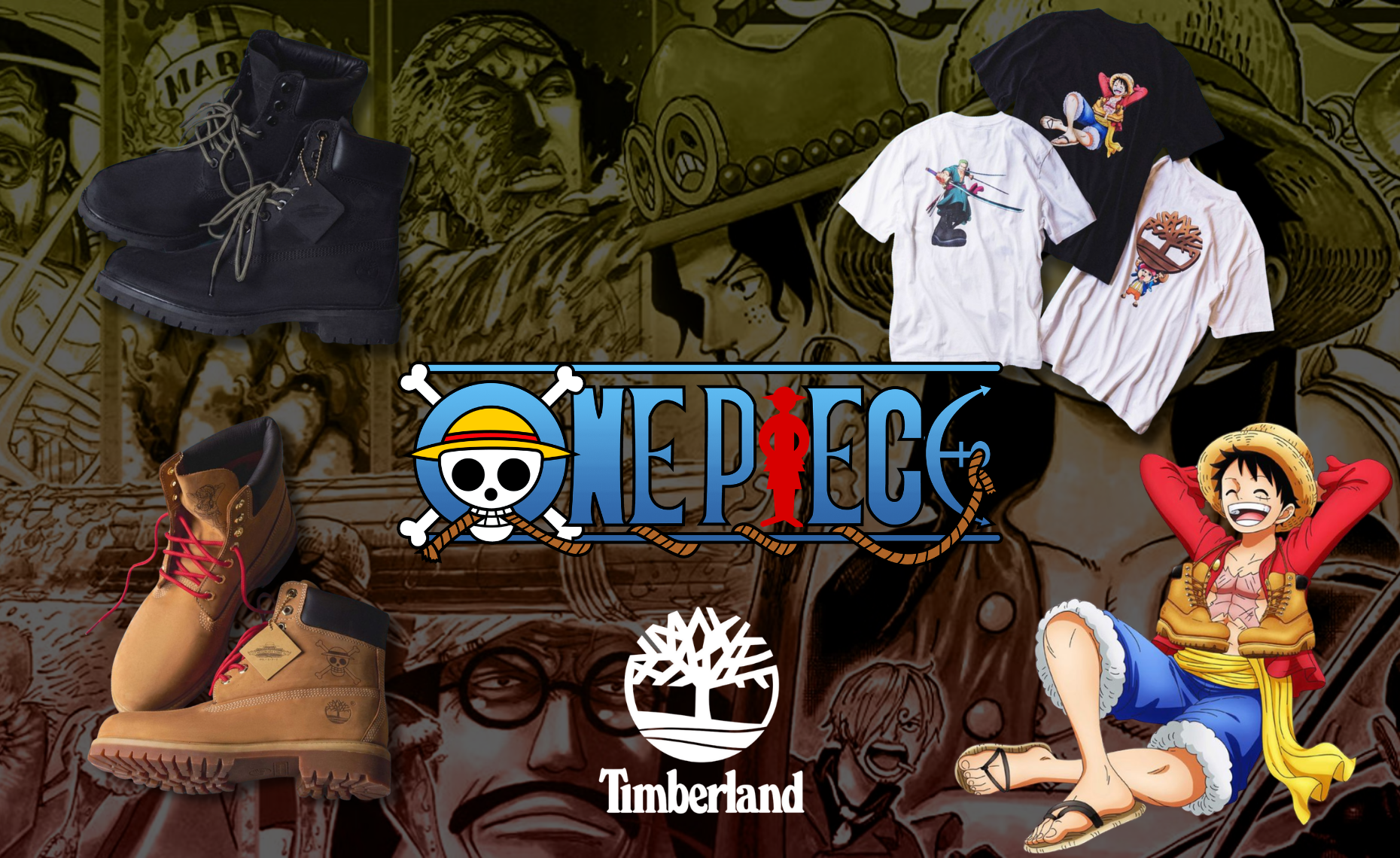 One Piece x Timberland 6-Inch Boot Collection Releases September 2026