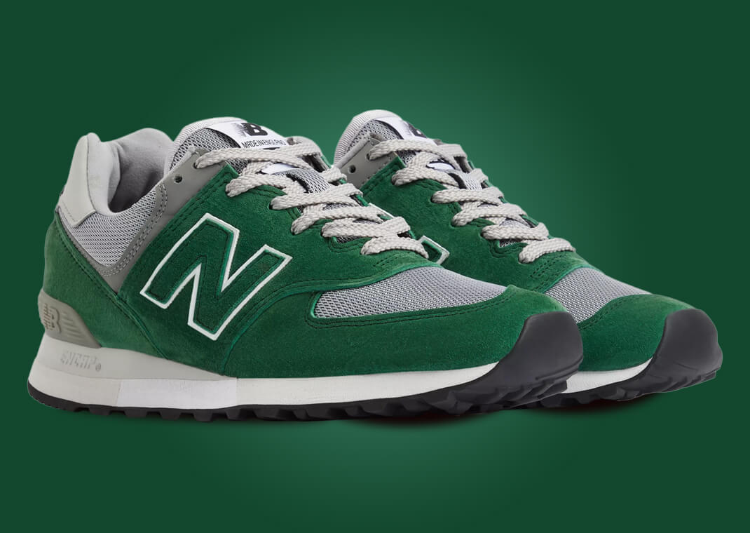 New Balance 576 Made in UK Green Grey