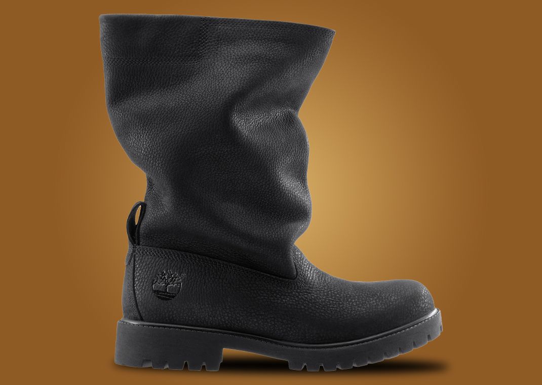 Telfar x Timberland Pull On Boot Mid Black - Lateral