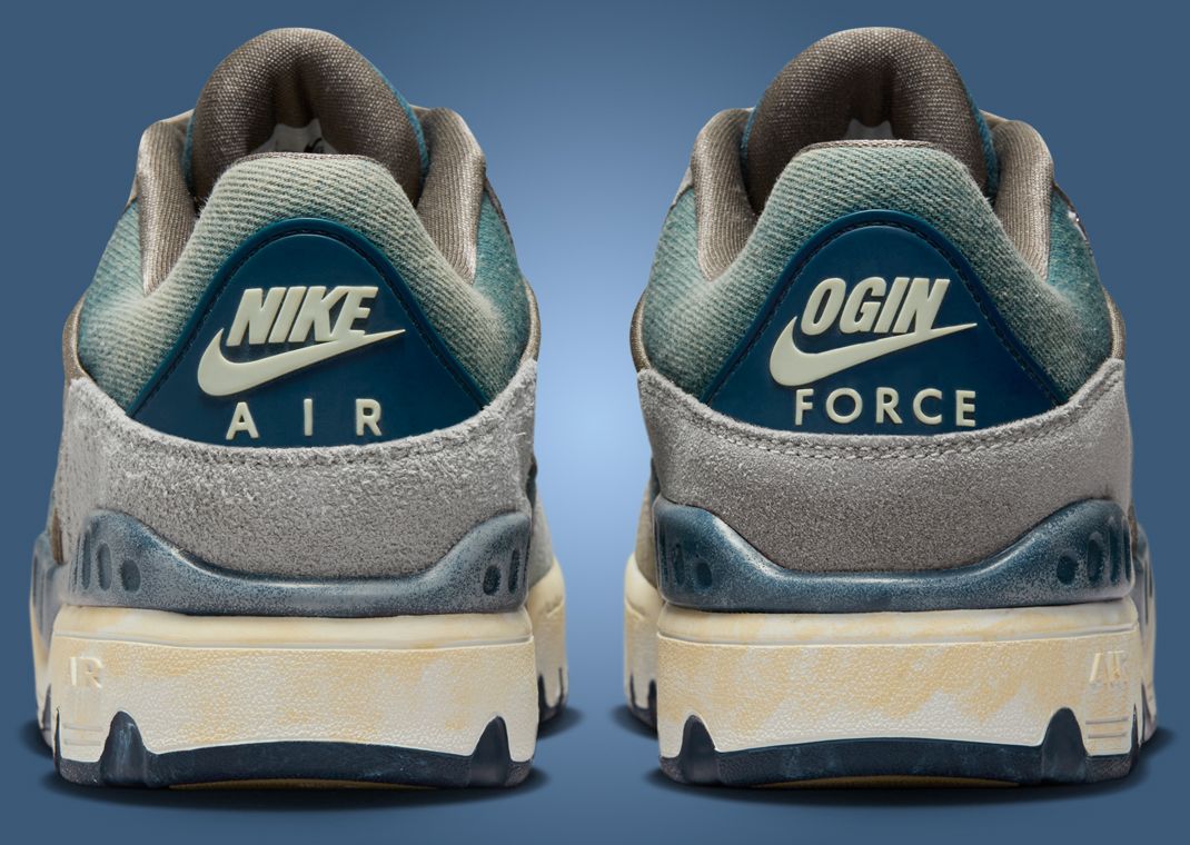 Levi’s x NIGO x Nike Air Force 3 Enigma Stone Heel