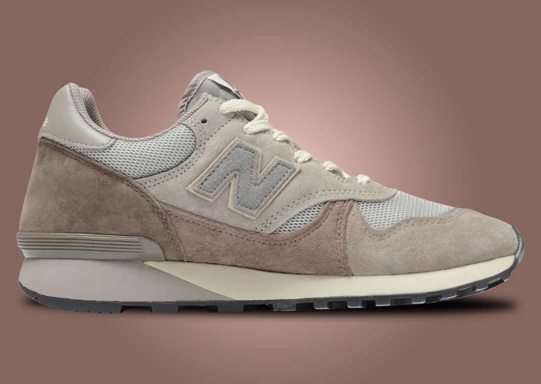AURALEE x New Balance 475 Grey Medial