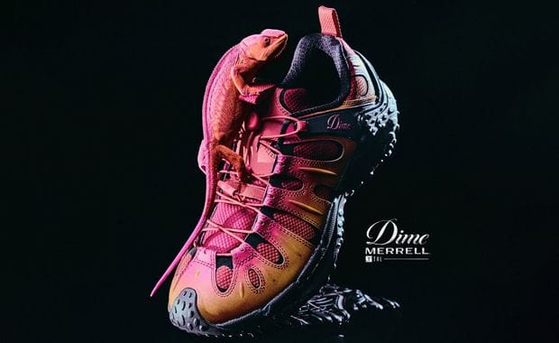 Dime and Merrell are Dropping Chameleon-Colored Hiking Boots