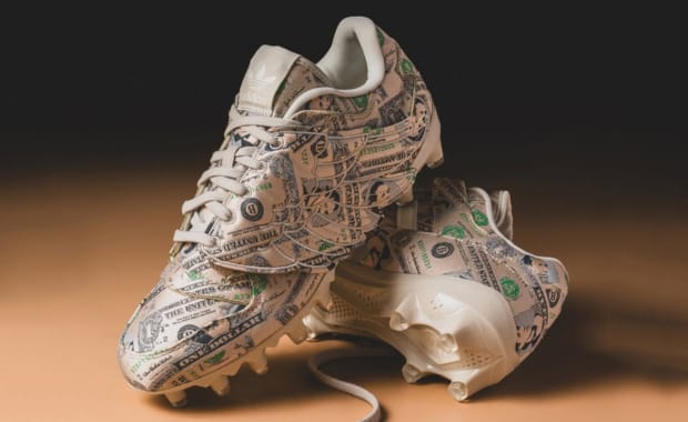 Jeremy Scott Money Wings adidas Forum Lows Get a Cleated Makeover for the Gridiron