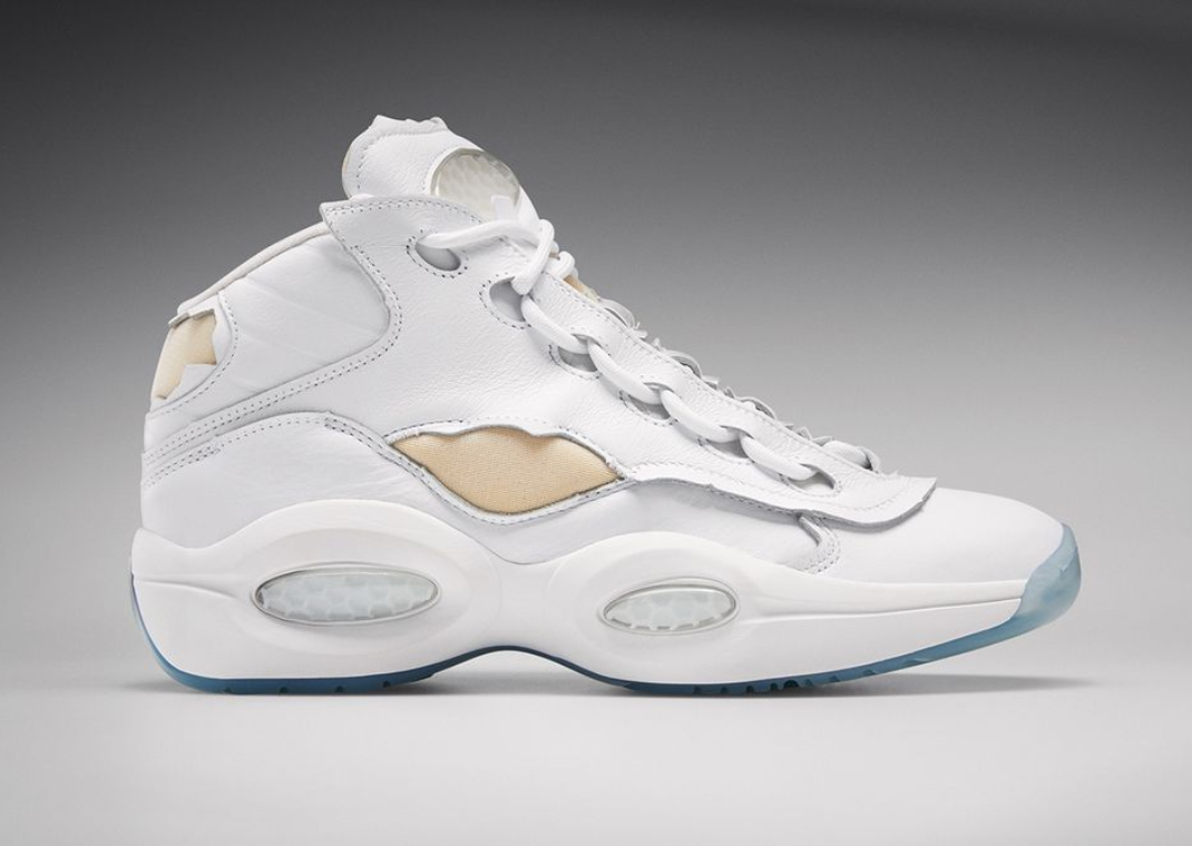 Maison Margiela x Reebok Question Mid White Lateral