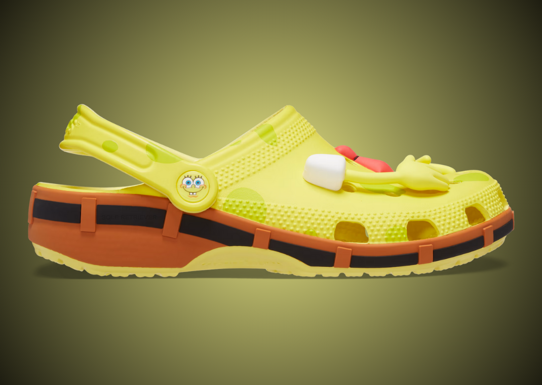 SpongeBob Squarepants x Crocs Classic Clog Lateral