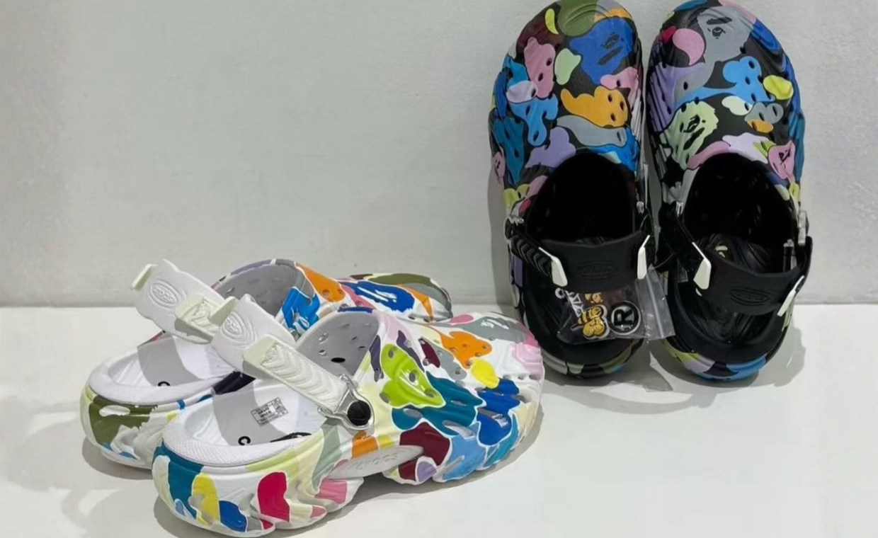 BAPE and Crocs are Back with More Camo on a New Set of Echo Clog 2s