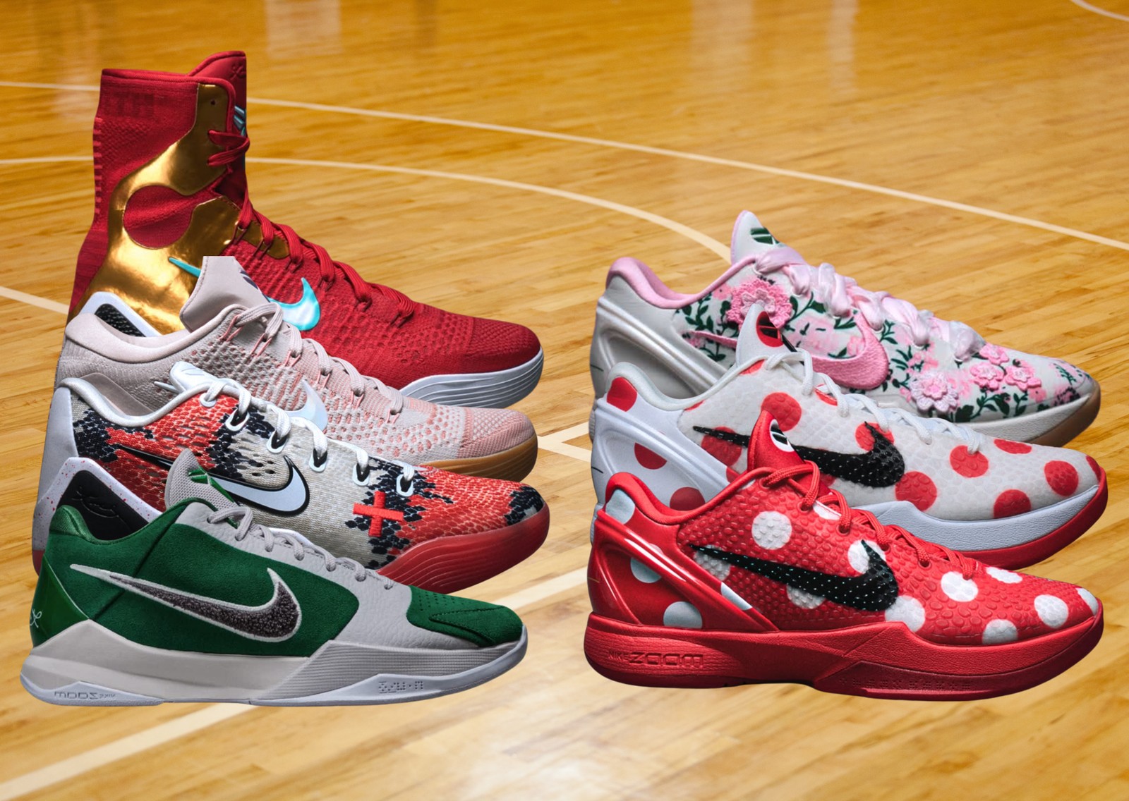 New Nike Kobes shared by Vanessa Bryant