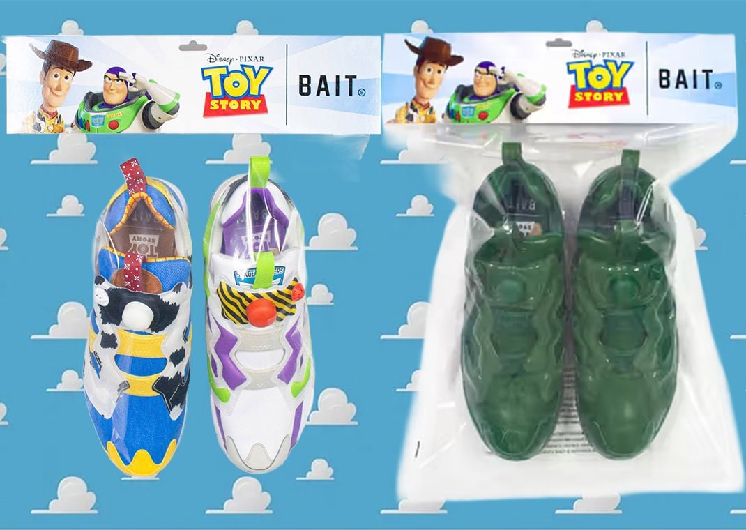 Toy Story x BAIT x Reebok Instapump Fury