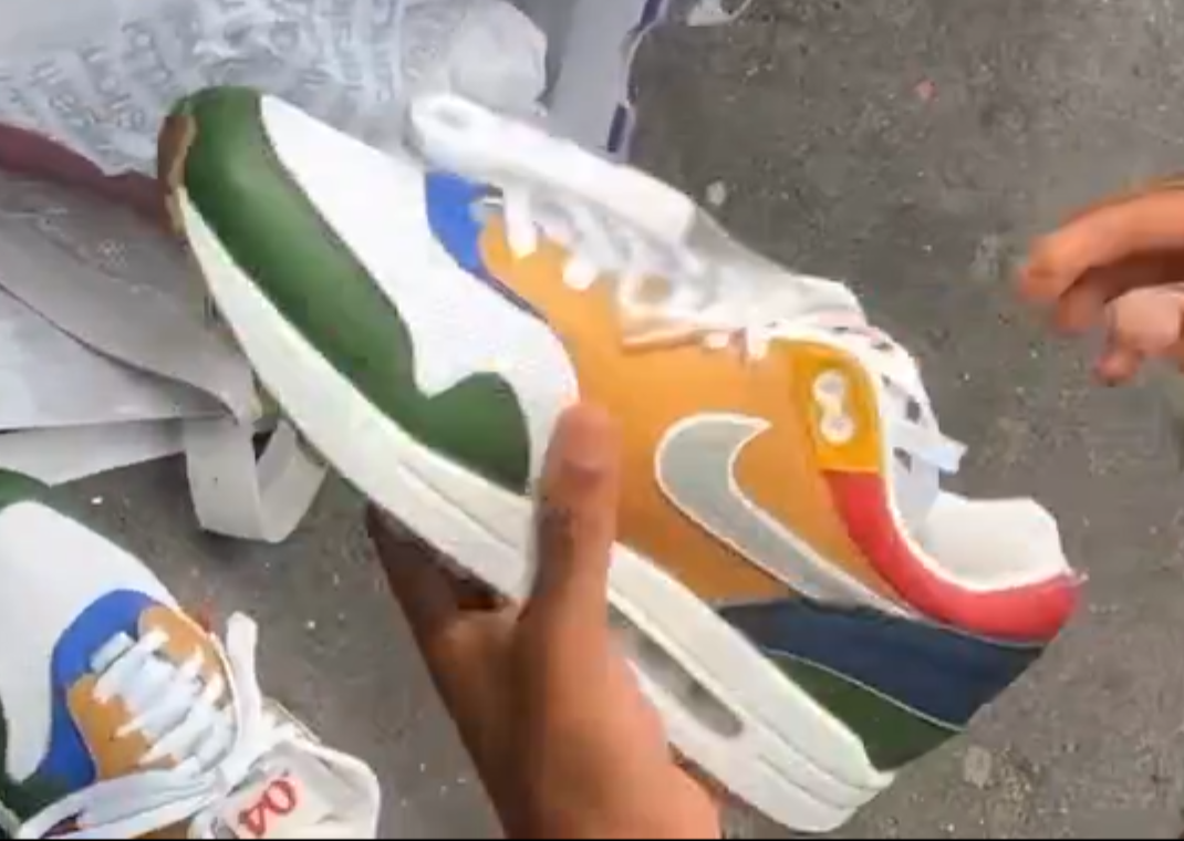 Premium Goods x Nike Air Max 1 White Forest Green