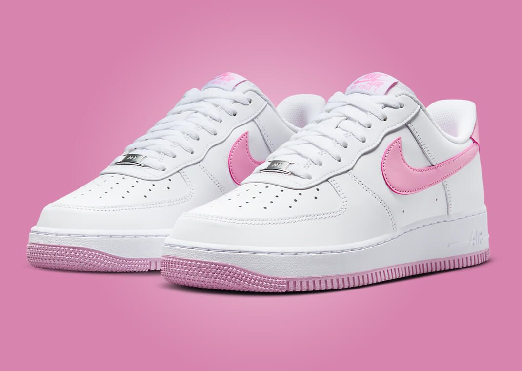 Nike Air Force 1 Low White Pink Rise