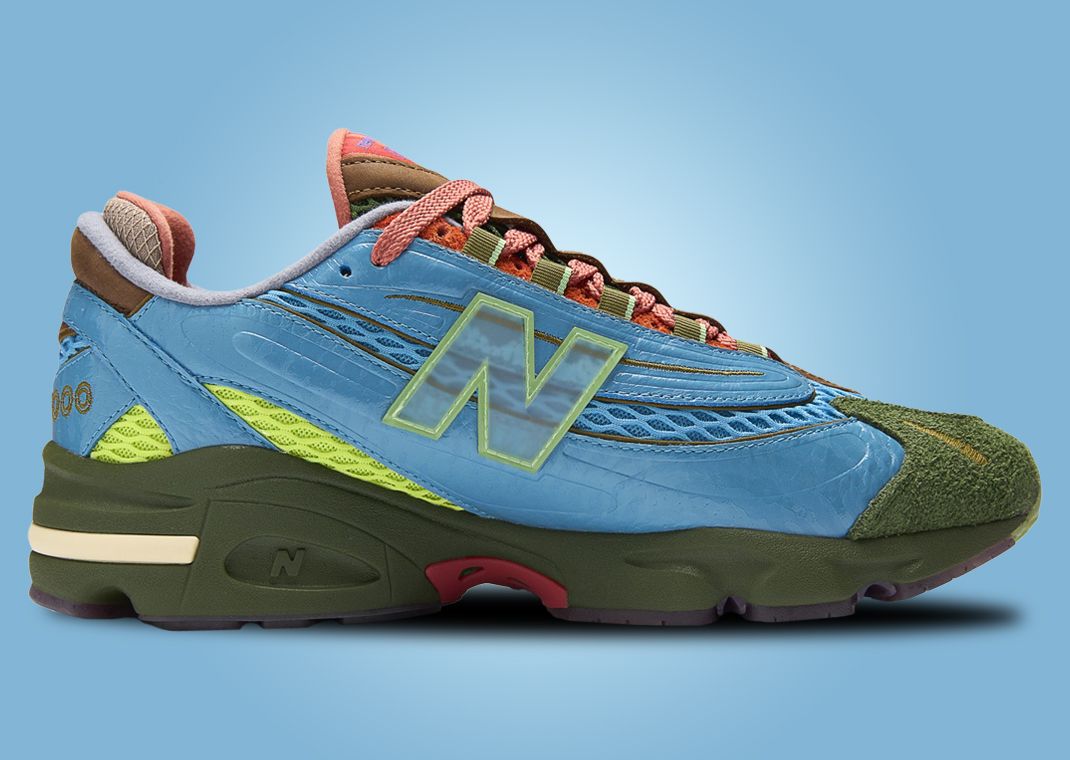 Salehe Bembury x New Balance 1000 Fog Be The Cloud Medial