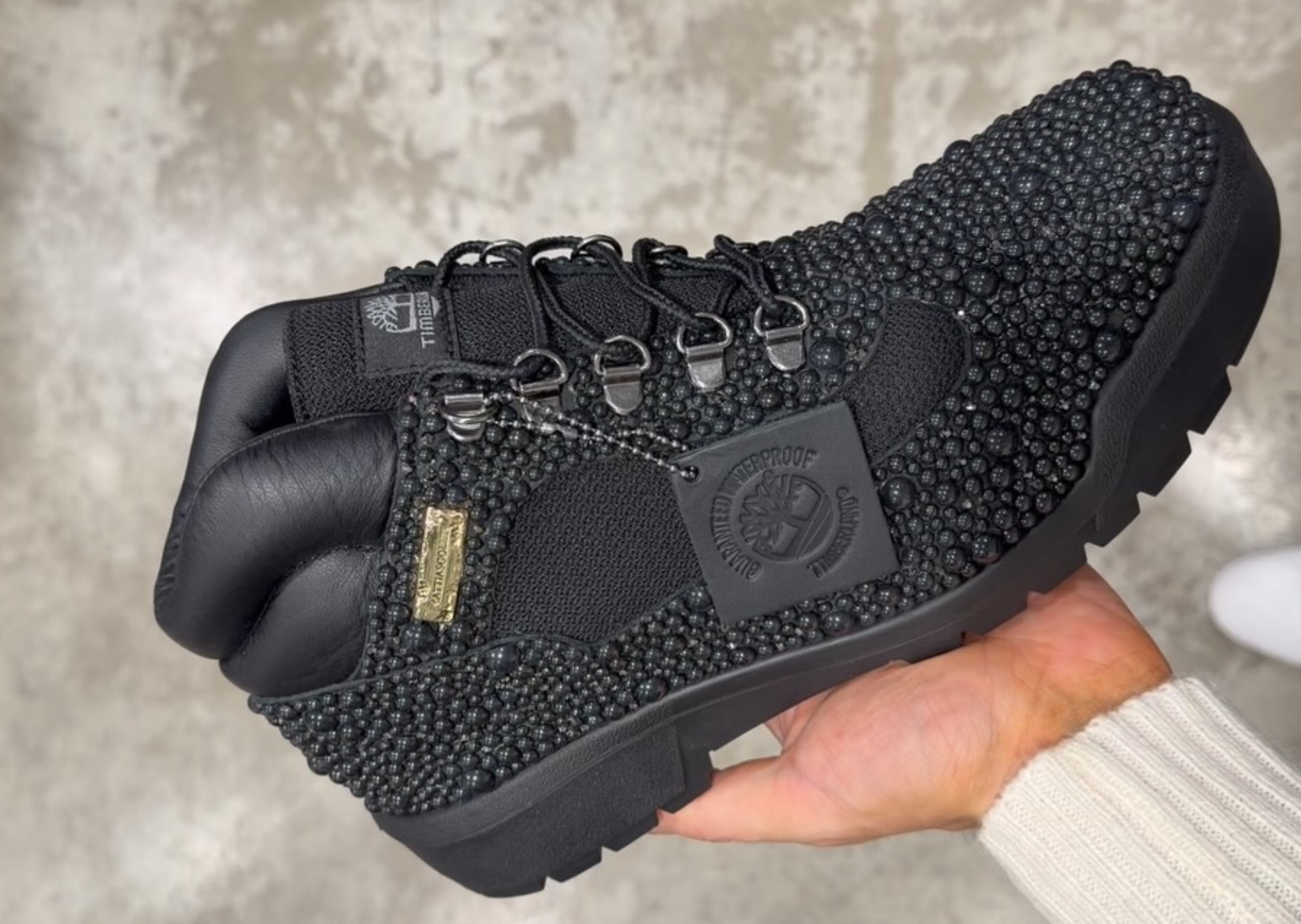 Mattias Gollin x Timberland Field Boot Perla Nera