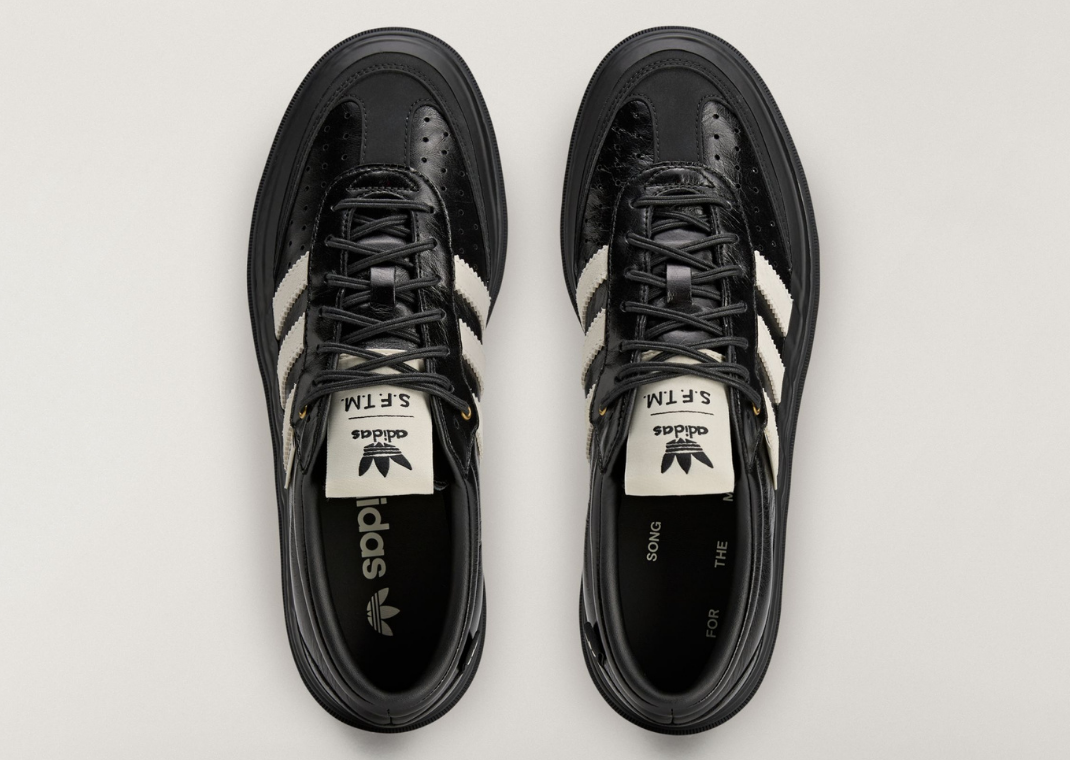 Song For The Mute x adidas Samba LX Black White - Top