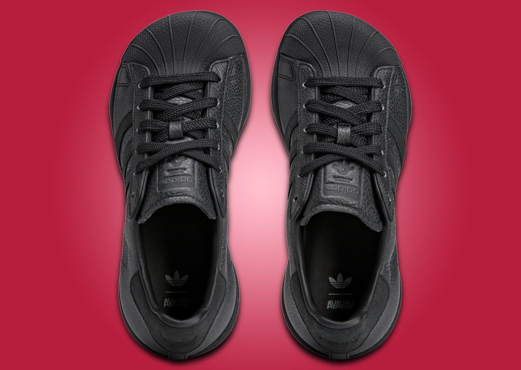 AVAVAV x adidas Modified Superstar Core Black (W) Top