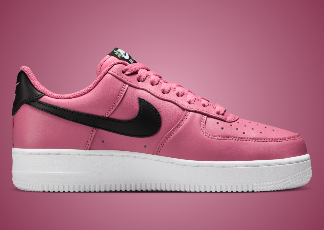 Nike Air Force 1 Low PRM Accepting All Flowers Peony - Medial