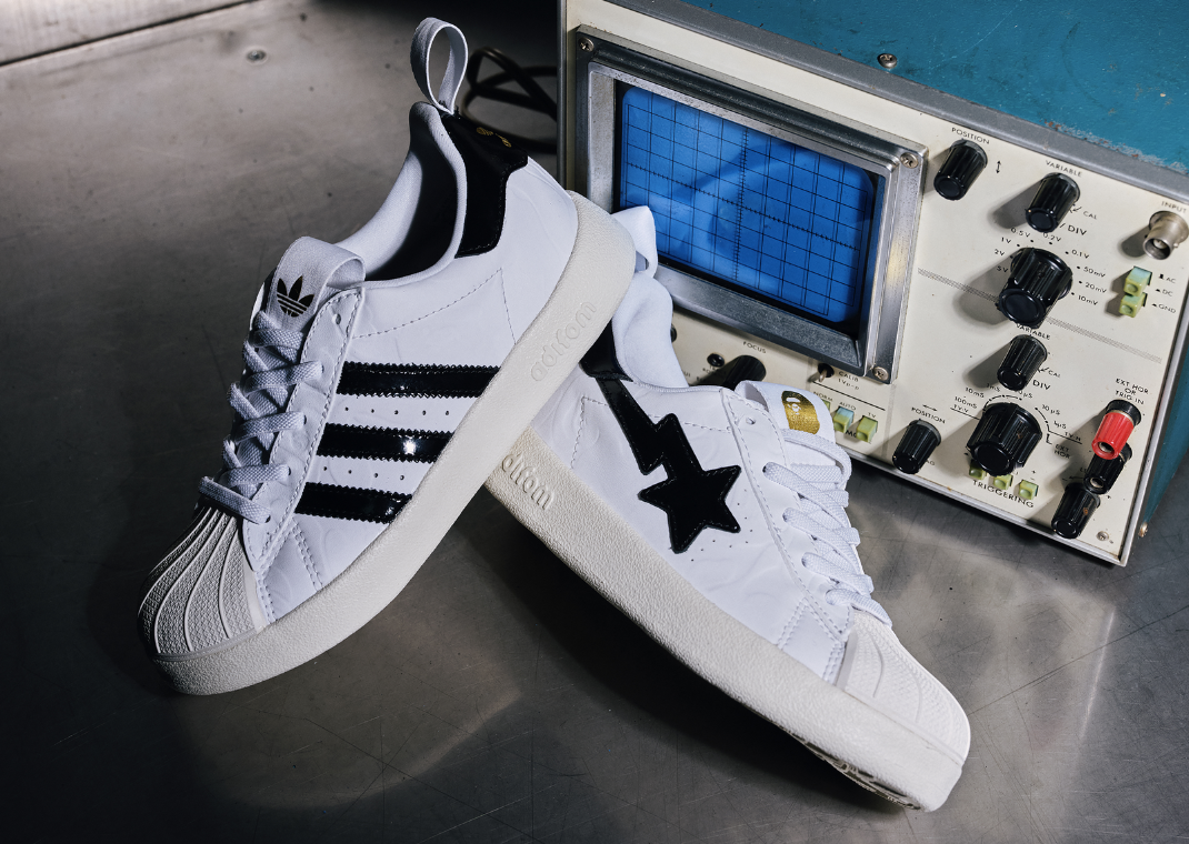 BAPE x adidas Superstar White