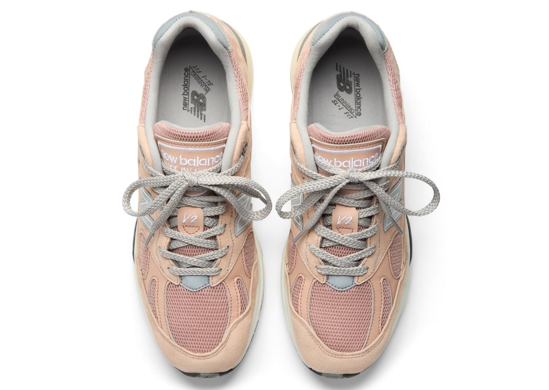 New Balance 991v2 Made in UK Mahogany Rose