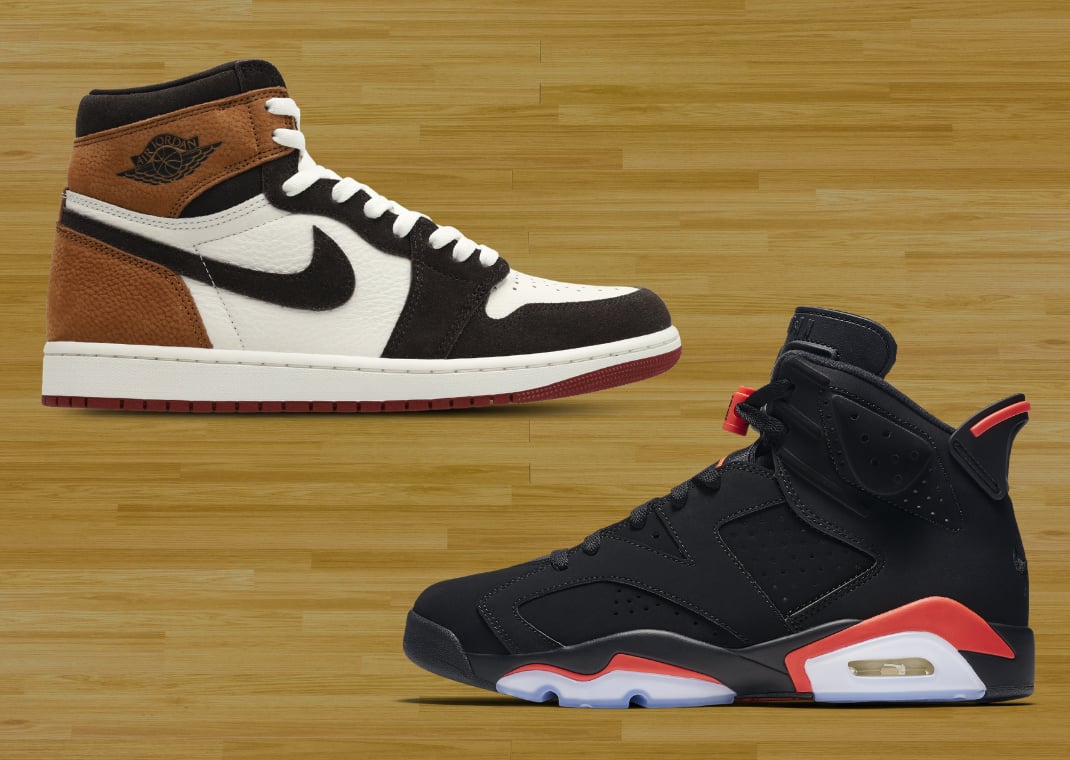 Air Jordan 1 vs. Air Jordan 6